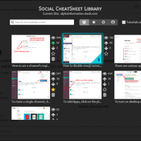 Social CheatSheet: An Interactive Community-Curated Information Overlay for Web Applications